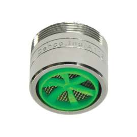 Danco Dual Thread 15/16 in.- 27M x 55/64 in.-27F Chrome Aerator Adapter