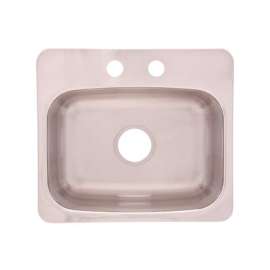 Franke Stainless Steel Dual Mount 19-1/8 in. W X 17 in. L One Bowl Bar Sink