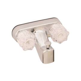 American Brass Celcon 2-Handle Chrome Plated Bath Faucet