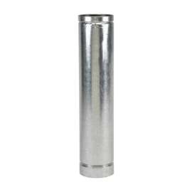 Selkirk 3 in. D X 12 in. L Aluminum Stove Pipe