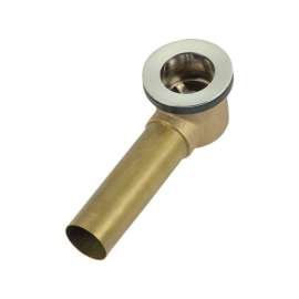 Danco 1-1/2 in. Galvanized Brass Strainer Assembly and Disposal Flange Set