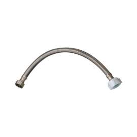 Plumb Pak 1/2 in. Ballcock in. X 7/8 in. D Ballcock 9 in. Stainless Steel Toilet Supply Line