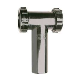 Plumb Pak 1-1/2 in. D Plastic Tee and Tailpiece