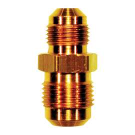 JMF Company 3/8 in. Flare X 1/4 in. D Flare Yellow Brass Reducing Union