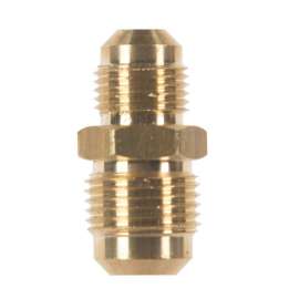 JMF Company 1/2 in. Flare X 3/8 in. D Flare Yellow Brass Reducing Union