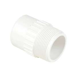 Dura Schedule 40 1/2 in. MIPT X 1 in. D Slip PVC Reducing Male Adapter 100 pk
