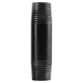 Pipe Decor 1/2 in. MPT Black Steel 24 in. L Pipe Decor Connector