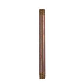 JMF Company 1/8 in. MPT Brass Nipple 4-1/2 in. L