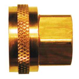 JMF Company Brass 3/4 in. D X 1/2 in. D Hose Adapter 1 pk