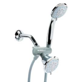 OakBrook Chrome PVC 3 settings Showerhead Combo 1.8 gal