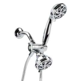 OakBrook Chrome PVC 5 settings Showerhead Combo 1.8 gal