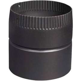 Imperial 8 in. D Steel Stove Pipe Adapter