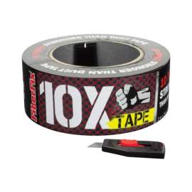 FiberFix 1.88 in. W X 20 yd L Black/Red Checker Duct Tape