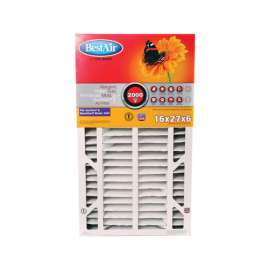 BestAir 27 in. W X 16 in. H X 6 in. D 11 MERV Pleated Air Filter 1 pk