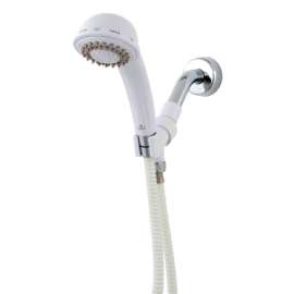 Whedon Flow Pro White Plastic 3 settings Handheld Showerhead 2.5 gpm