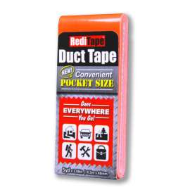 RediTape 1.88 in. W X 5 yd L Orange Solid Pocket-Size Duct Tape