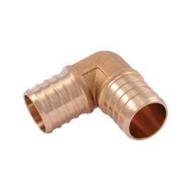 SharkBite 1 in. Barb X 1 in. D Barb Brass 90 Degree Elbow