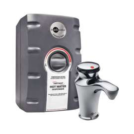 InSinkErator Invite 2/3 gal Silver Hot Water Dispenser Stainless Steel