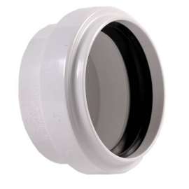 NDS Schedule 35 4 in. Gasket each X 4 in. D Hub PVC Drain Cap 1 pk