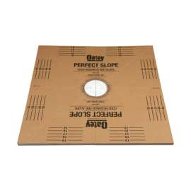 Oatey Shower Perfect Slope 40 in. W X 40 in. L Brown Shower Base