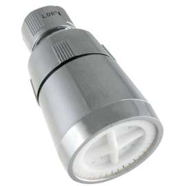 LDR Chrome ABS 1 settings Showerhead 2.5 gal