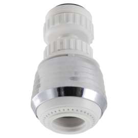 LDR Dual Thread 15/16 in. x 55/64 in. Chrome Plated Swivel Aerator