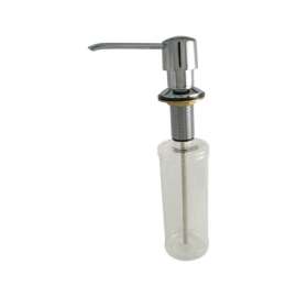 Keeney Polished Chrome Chrome Metal Lotion/Soap Dispenser