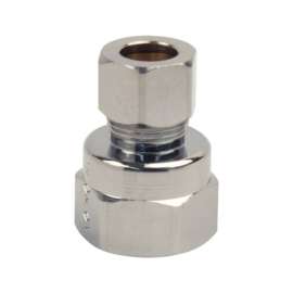 BrassCraft 1/2 in. FIP X 3/8 in. D Compression Brass Adapter