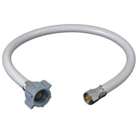 BrassCraft Plumb Shop 1/2 in. FIP X 3/8 in. D Compression 20 in. PVC Faucet Supply Line