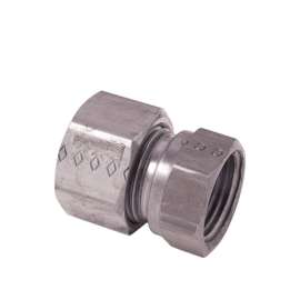 BrassCraft 3/8 in. Tube X 1/2 in. D Female Compression Brass Compression Adapter