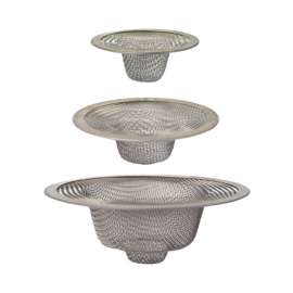BrassCraft Assorted in. Chrome Stainless Steel Sink Strainer