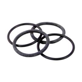 BrassCraft 1-1/2 in. D X Assorted in. D PTFE Coated Rubber O-Ring Kit 4 pk