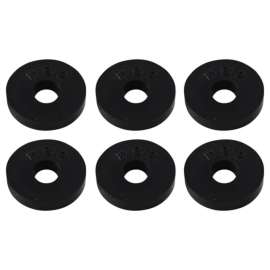 LDR 3/8R in. D Rubber Flat Bibb Washer 6 pk
