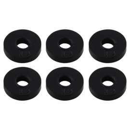 LDR 1/4R in. D Rubber Flat Bibb Washer 6 pk