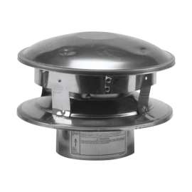 Selkirk 4 in. D Stainless Steel Termination Cap