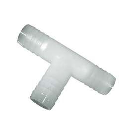Green Leaf 1/4 in. Barb X 1/4 in. D Barb Nylon Tee 1 pk