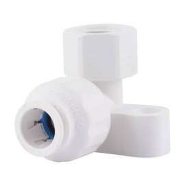 SharkBite Quick Connect Push to Connect 1/2 in. CTS X 1/2 in. D NPT Drop Ear Elbow