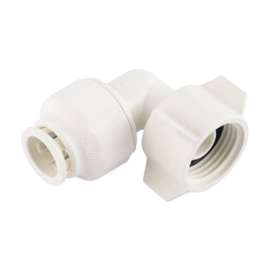 SharkBite Quick Connect Push to Connect 1/2 in. PTC X 3/4 in. D Female Swivel Female Elbow