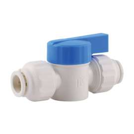 SharkBite Quick Connect Push to Connect 3/8 in. CTS X 3/8 in. D CTS Stope Valve
