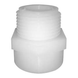Green Leaf 3/4 in. MGHT X 3/4 in. D FGHT Nylon Hose Adapter 1 pk