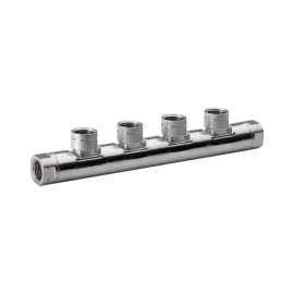 Home-Flex 1/2 in. FPT X 1/2 in. D FPT 1/2 in. D FIP Steel Manifold