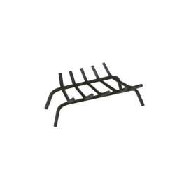 Panacea Open Hearth Black Matte Steel Fireplace Grate