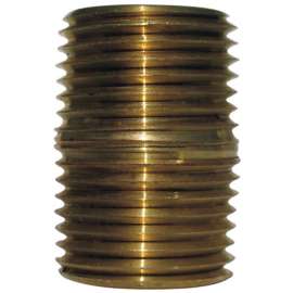 JMF Company 1/8 in. MPT Brass Close Nipple
