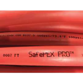 Safe PEX Pro 1 in. D X 20 ft. L PEX Tubing 100 psi