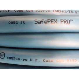 Safe PEX Pro 1 in. D X 20 ft. L PEX Tubing 100 psi