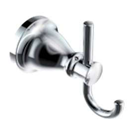 Moen Hilliard 2 in. W X 2.34 in. L Chrome Robe Hook