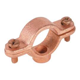 Warwick Hanger 2100 Series 3/4 in. Copper Plated Malleable Iron Split Ring Hanger