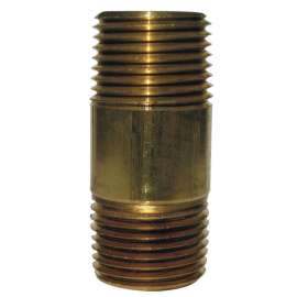 JMF Company 3/4 in. MPT X 3/4 in. D MPT Brass Nipple 2 in. L