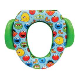 Ginsey Sesame Street Best Pals Round Soft Child's Toilet Seat