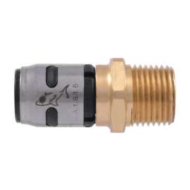 SharkBite EvoPEX 3/4 in. Push X 3/4 in. D MPT Plastic Adapter